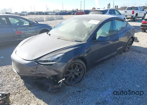 2021 Tesla Model 3 Long Range Dual Motor All-Wheel Drive from USA, damaged, VIN 5YJ3E1EB3MF849058
